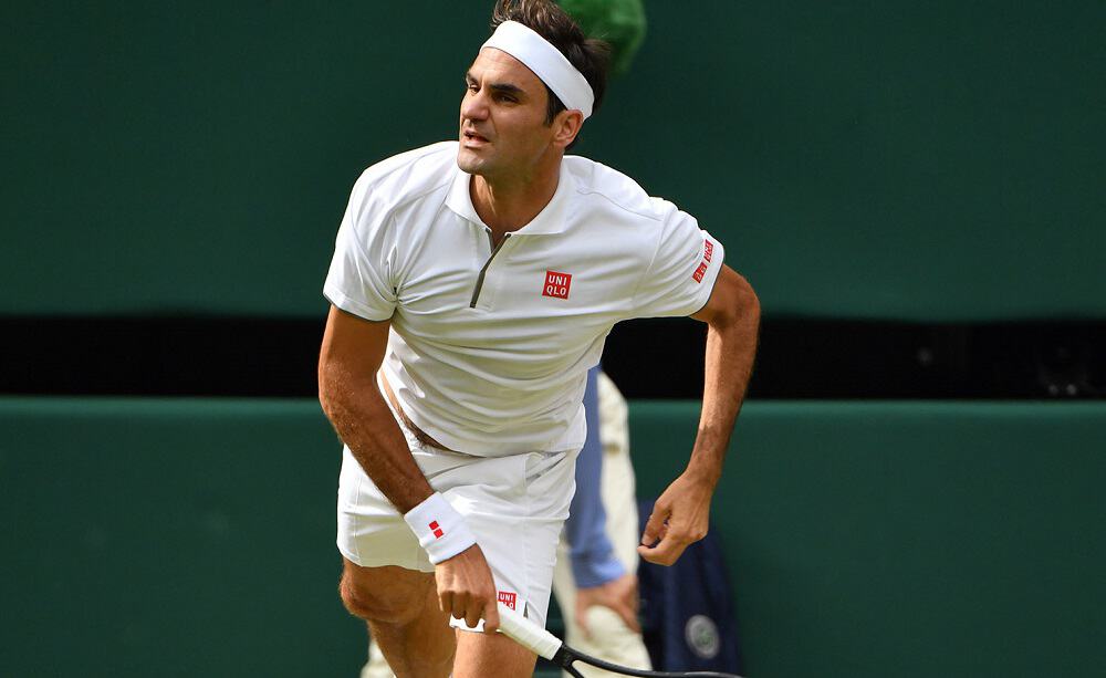 Roger Federer - foto Ray Giubilo