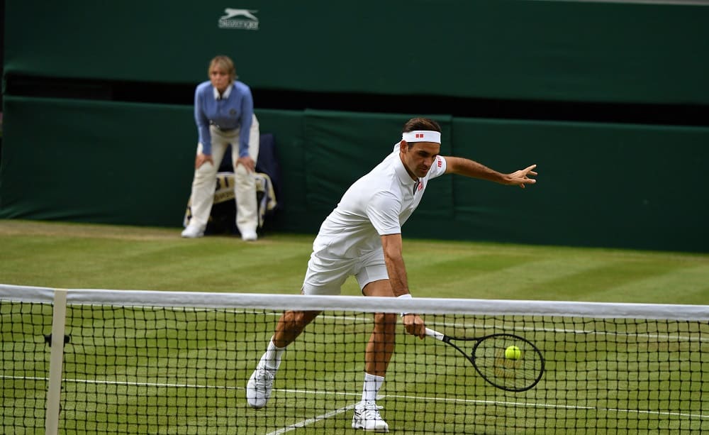 Roger Federer - foto Ray Giubilo