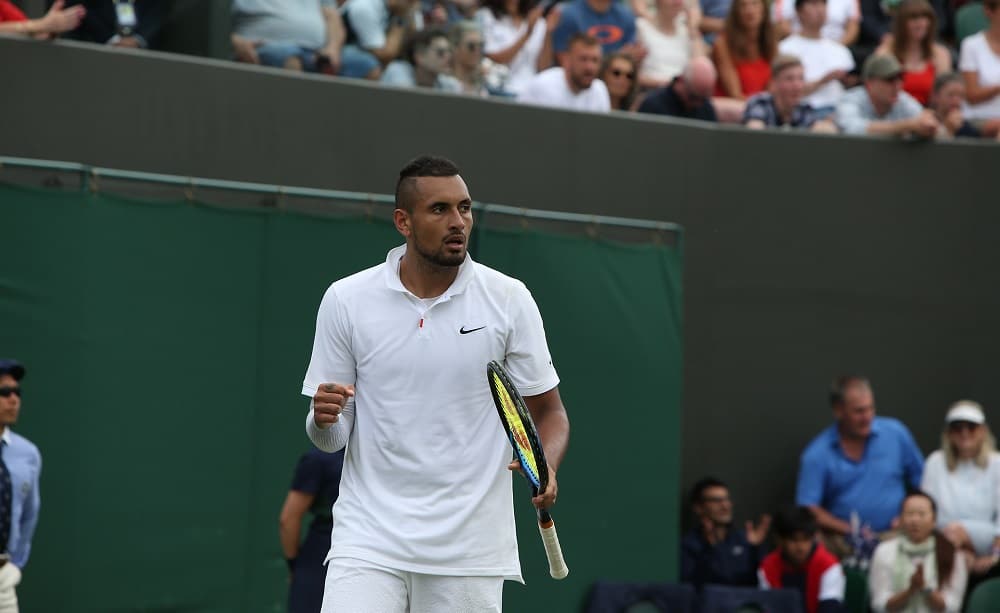 Nick Kyrgios - foto Ray Giubilo