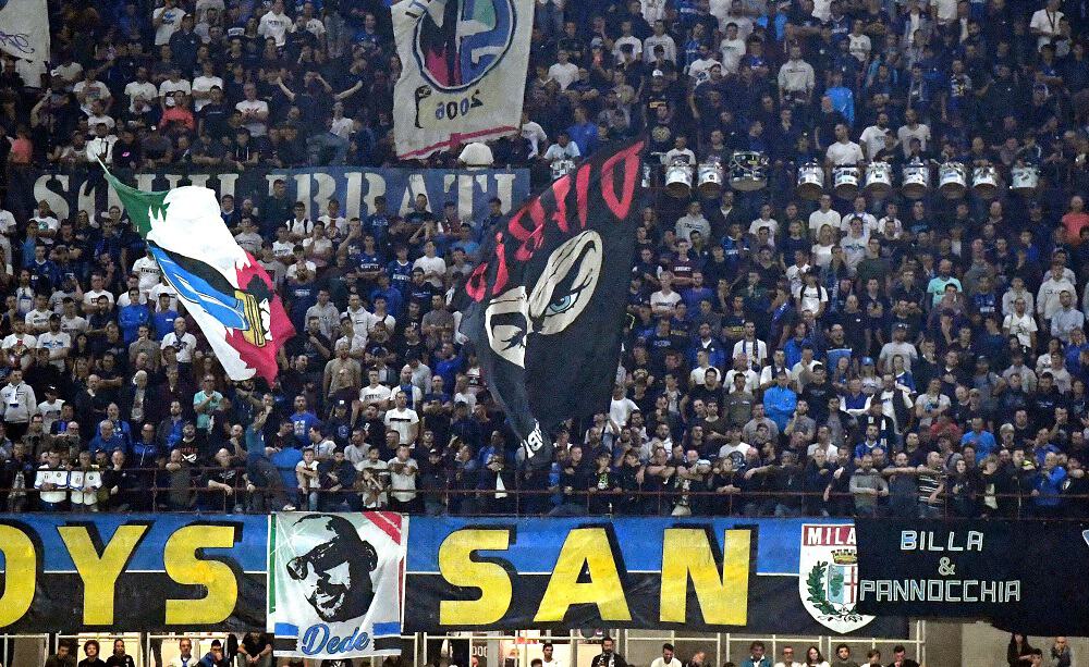 Tifosi Curva Nord Inter, San Siro - Foto Antonio Fraioli