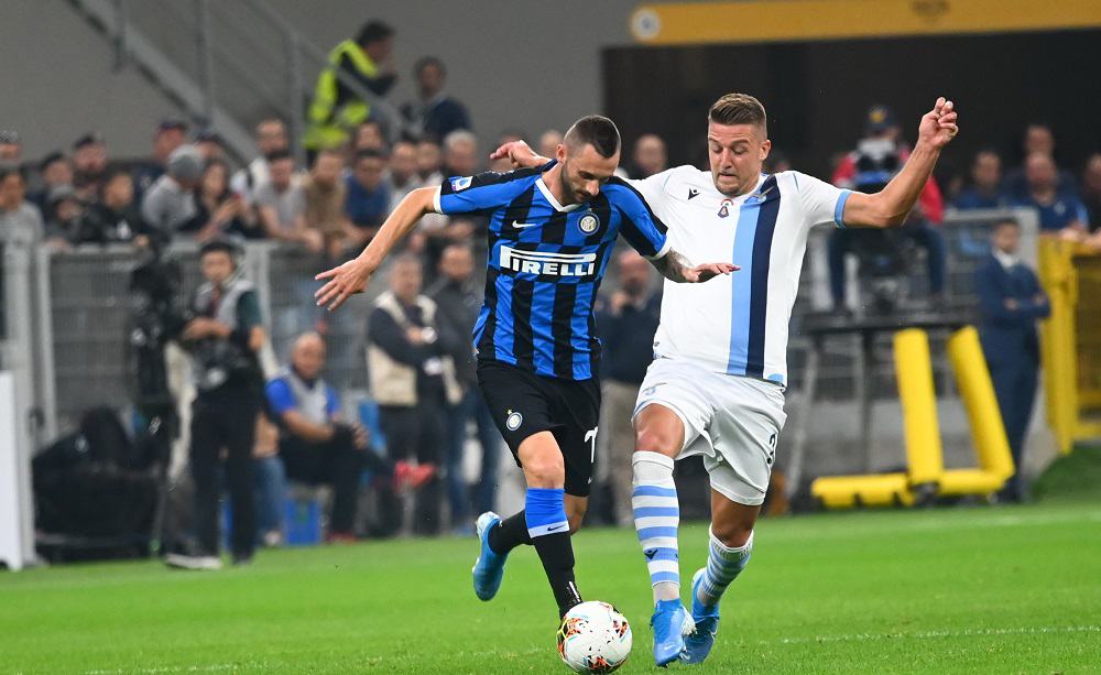 Marcelo Brozovic e Sergej Milinkovic