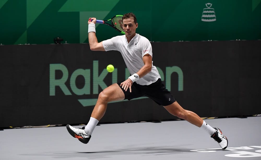 Vasek Pospisil: finali Coppa Davis - Foto Ray Giubilo