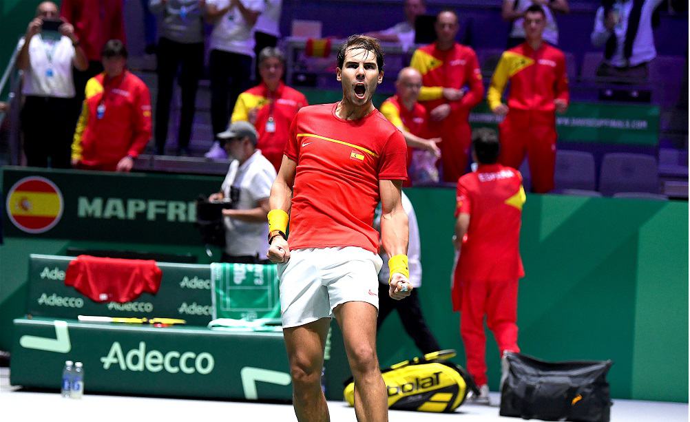 Rafael Nadal: finali Coppa Davis 2019 - Foto Roberto Dell'Olivo