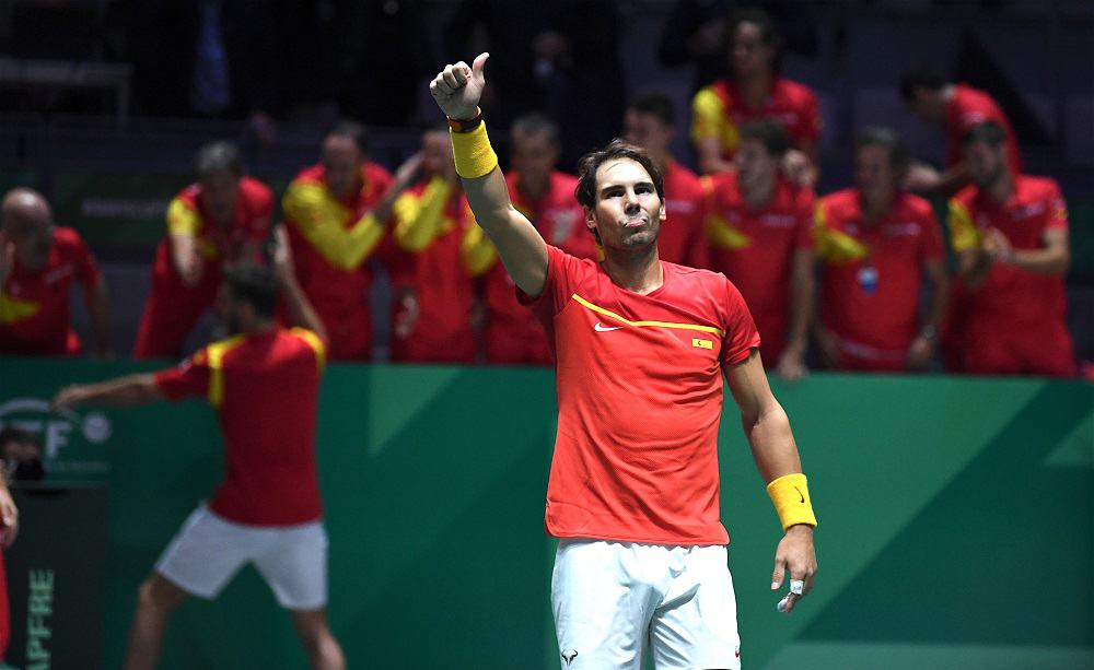 Rafael Nadal: finali Coppa Davis 2019 - Foto Roberto Dell'Olivo