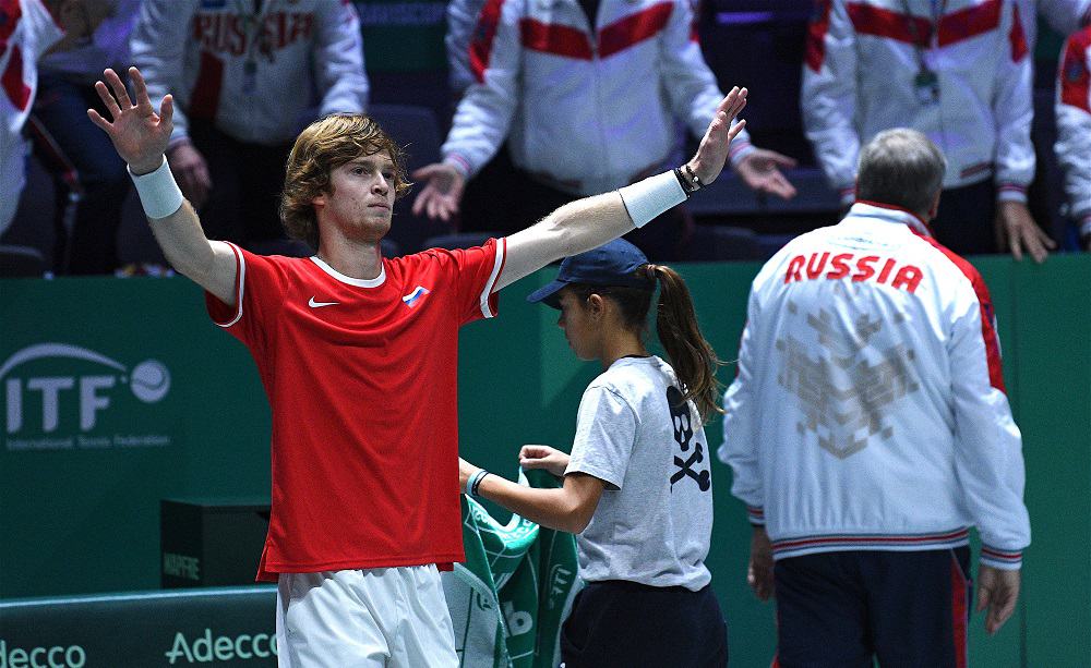 99 Andrej Rublev: finali Coppa Davis - Foto Roberto Dell'Olivo 5