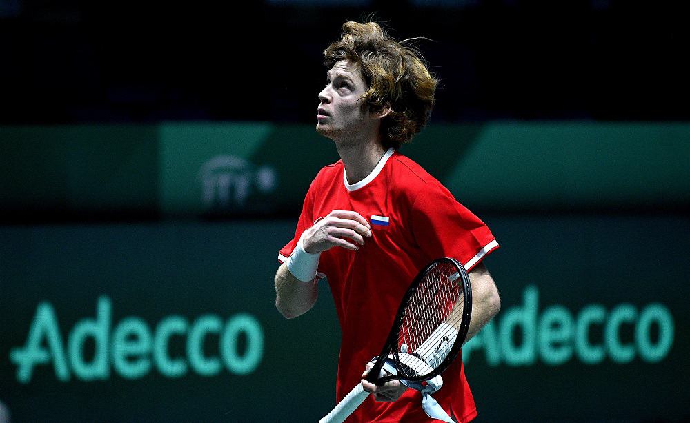 99 Andrej Rublev: finali Coppa Davis - Foto Roberto Dell'Olivo 5