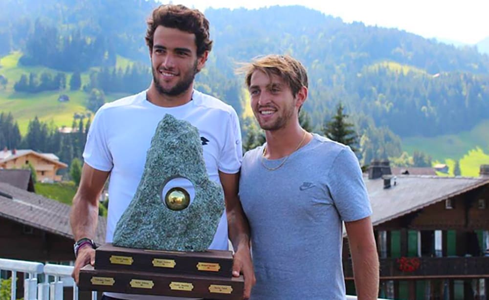 Matteo Berrettini e Marco Gulisano