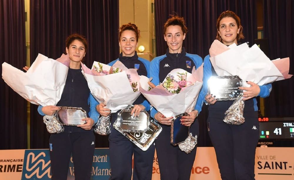 Italia fioretto femminile, Saint Maur 2019 - Foto BIZZI