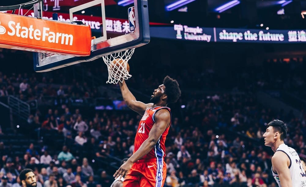 Joel Embiid, Philadelphia 76ers Official Facebook Page