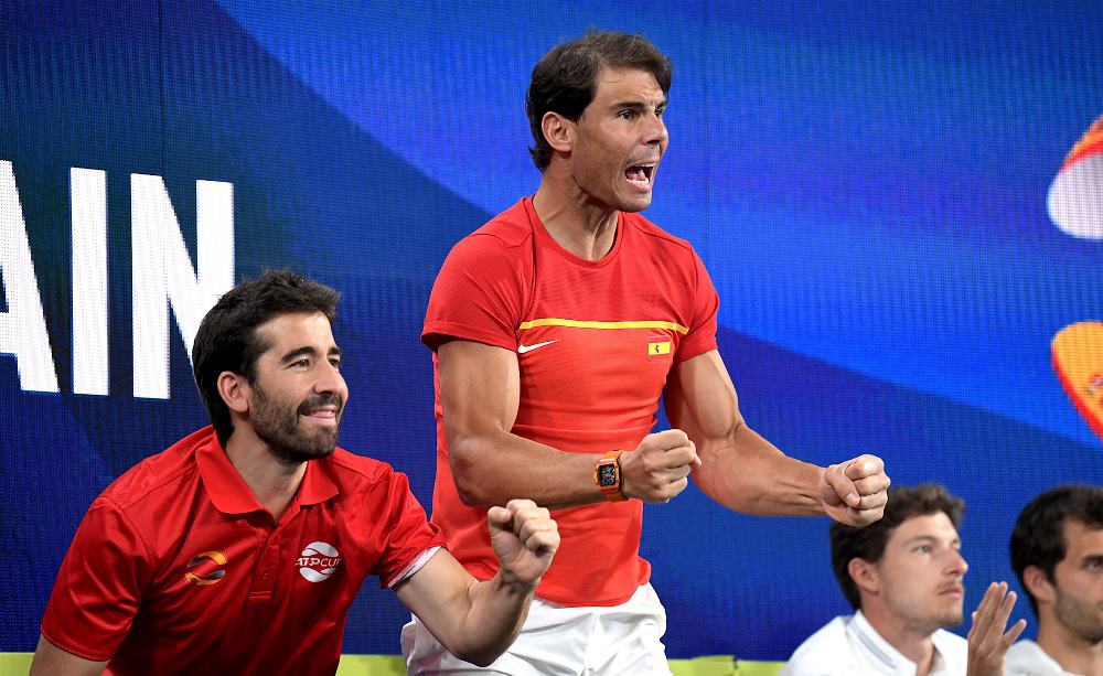 Marc Lopez e Rafael Nadal - Foto Roberto Dell'Olivo