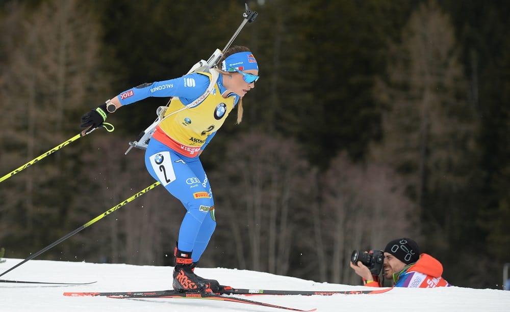 Dorothea Wierer - Foto Marco Trovati/Pentaphoto