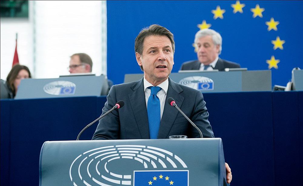 Giuseppe Conte - Foto European Parliament from EU CC BY 2.0