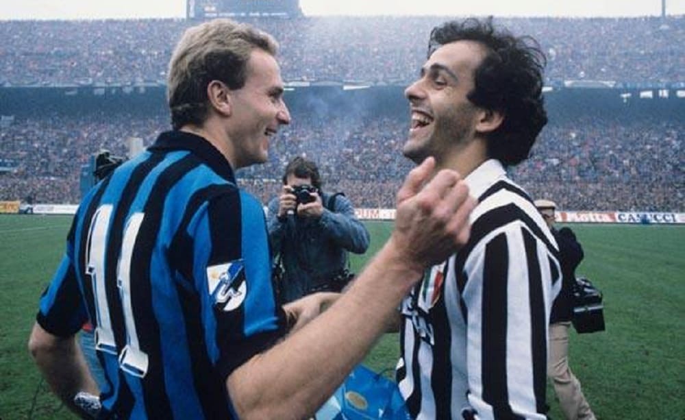 Juventus-Inter, Rummenigge e Platini