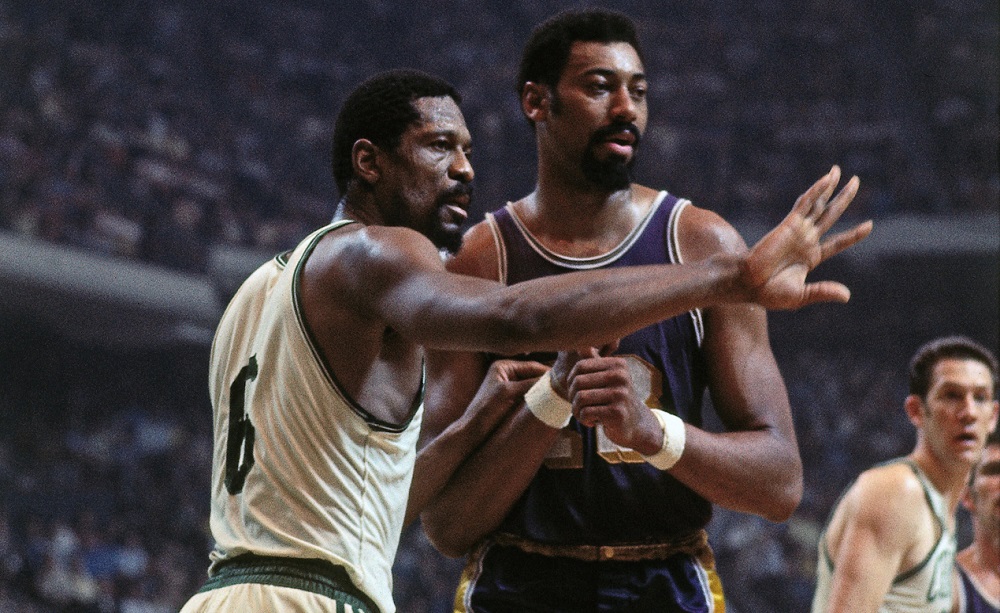 Bill Russell e Wilt Chamberlain