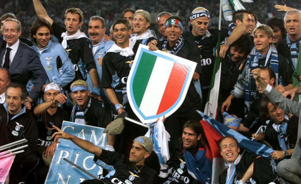 La festa scudetto della Lazio del 2000 - Foto Facebook