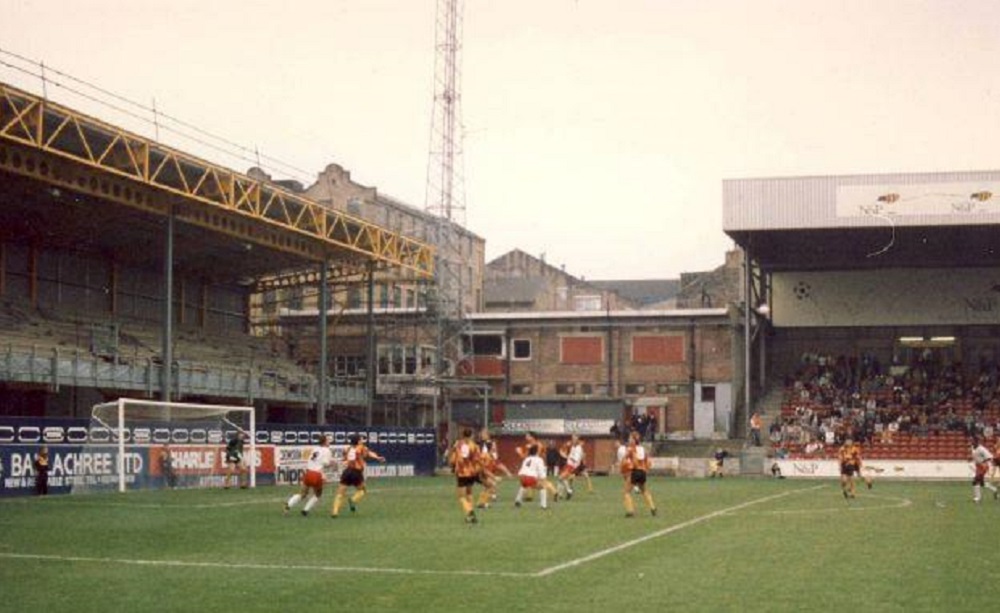 Bradford City v Fulham at Valley Parade