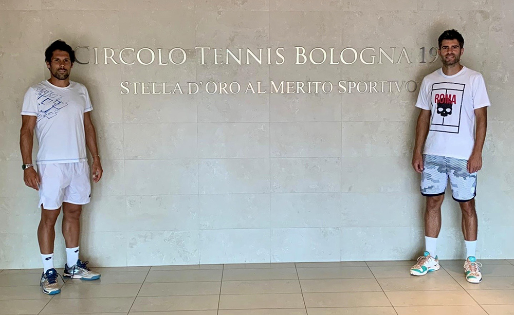 Federico Gaio e Simone Bolelli