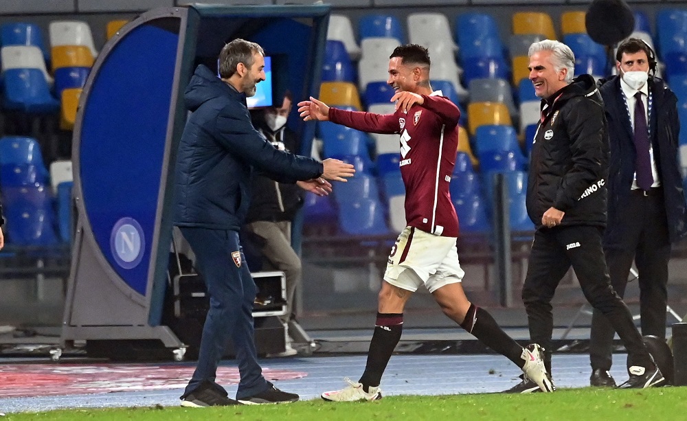 Armando Izzo e Marco Giampaolo, Torino - Foto Antonio Fraioli