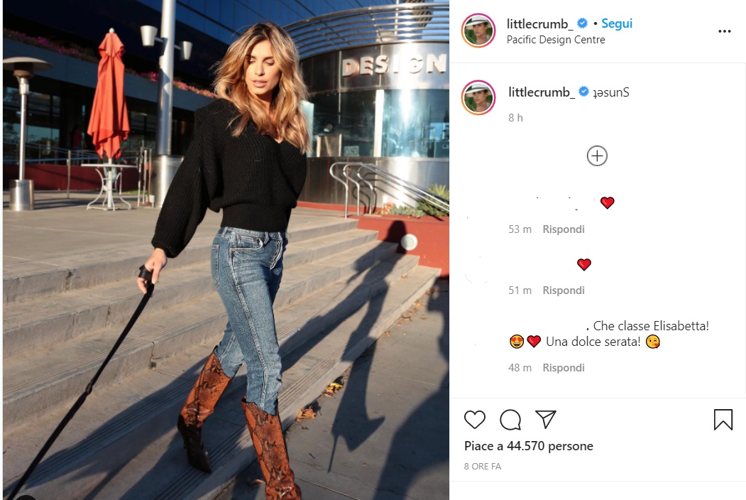 Elisabetta Canalis instagram