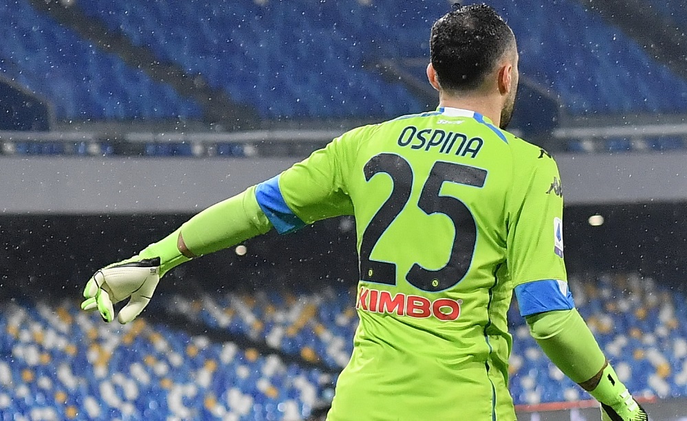 David Ospina, Napoli - Foto Antonio Fraioli