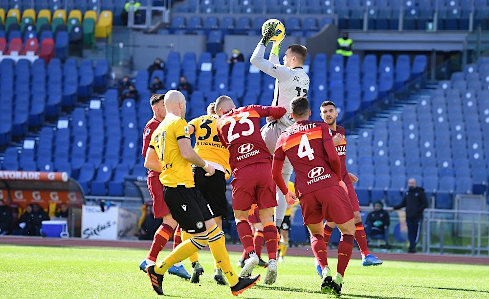 Roma-Udinese Pau Lopez