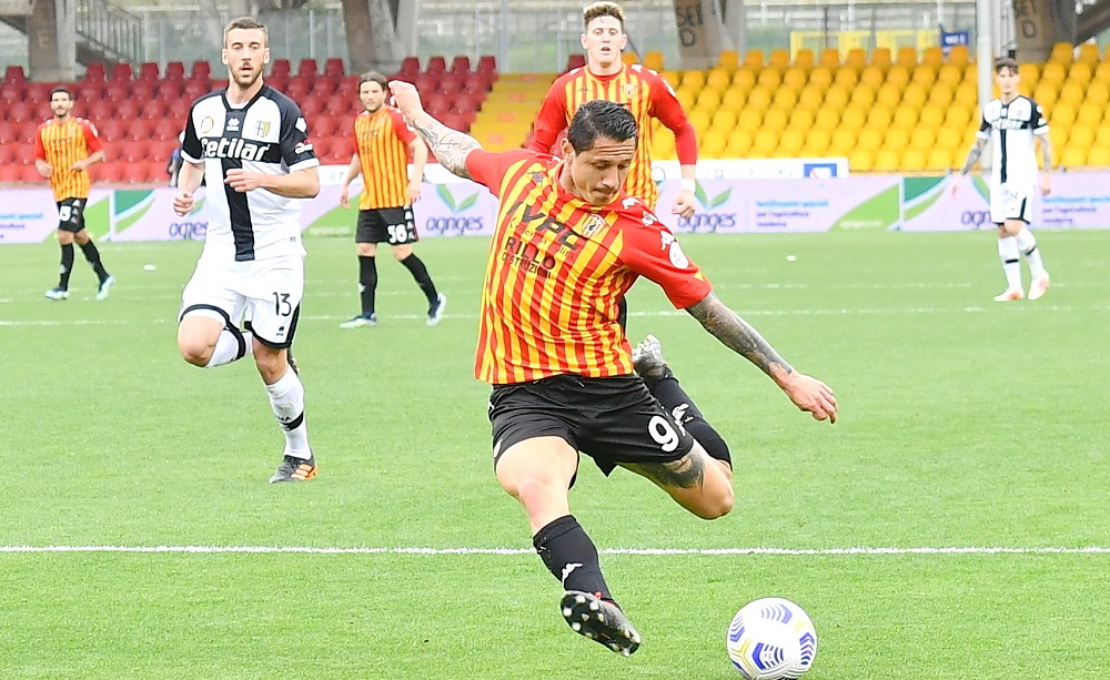 Gianluca Lapadula, Benevento - Foto Antonio Fraioli