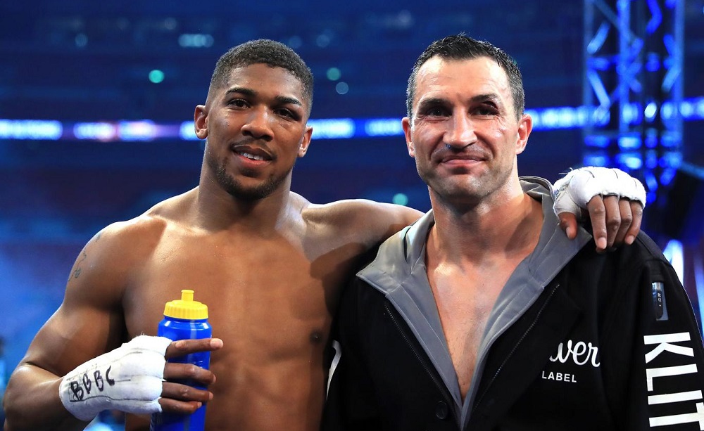 Anthony Joshua e Wladimir Klitschko - Foto quapan CC BY 2.0