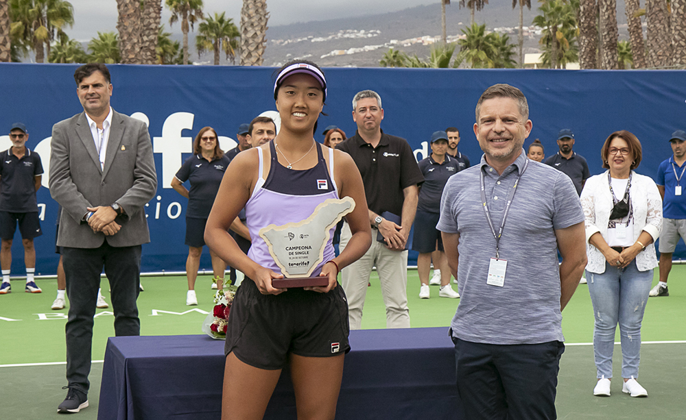 Ann Li e David Pérez - Foto Marta Magni/MEF Tennis Events