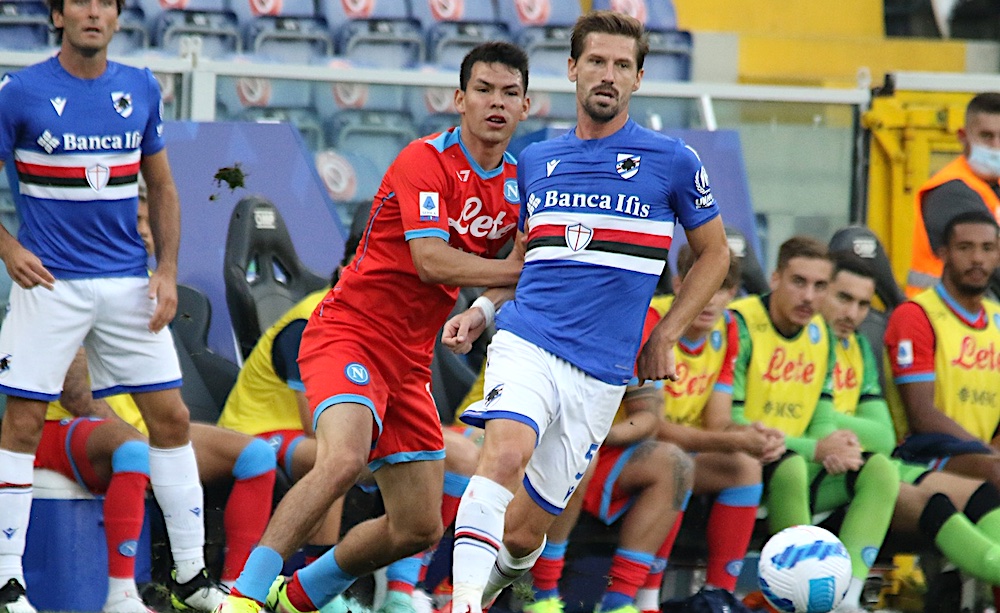 Hirving Lozano e Adrien Silva