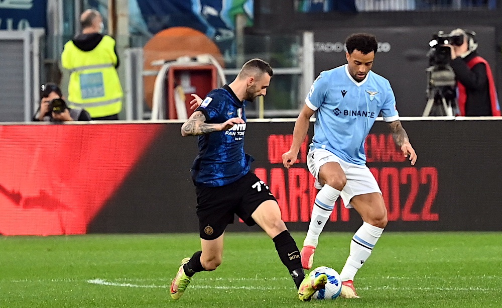 Marcelo Brozovic e Felipe Anderson