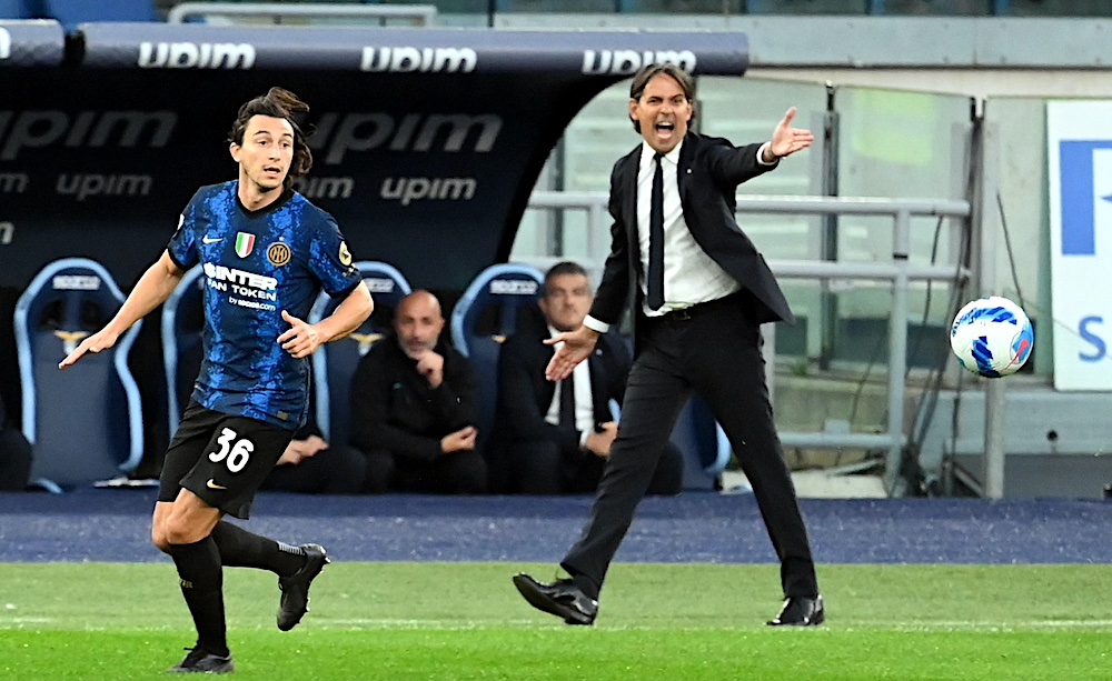 Matteo Darmian e Simone Inzaghi