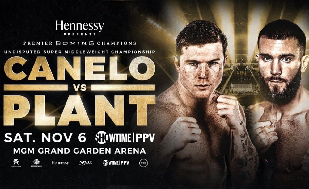 Locandina Canelo vs Plant