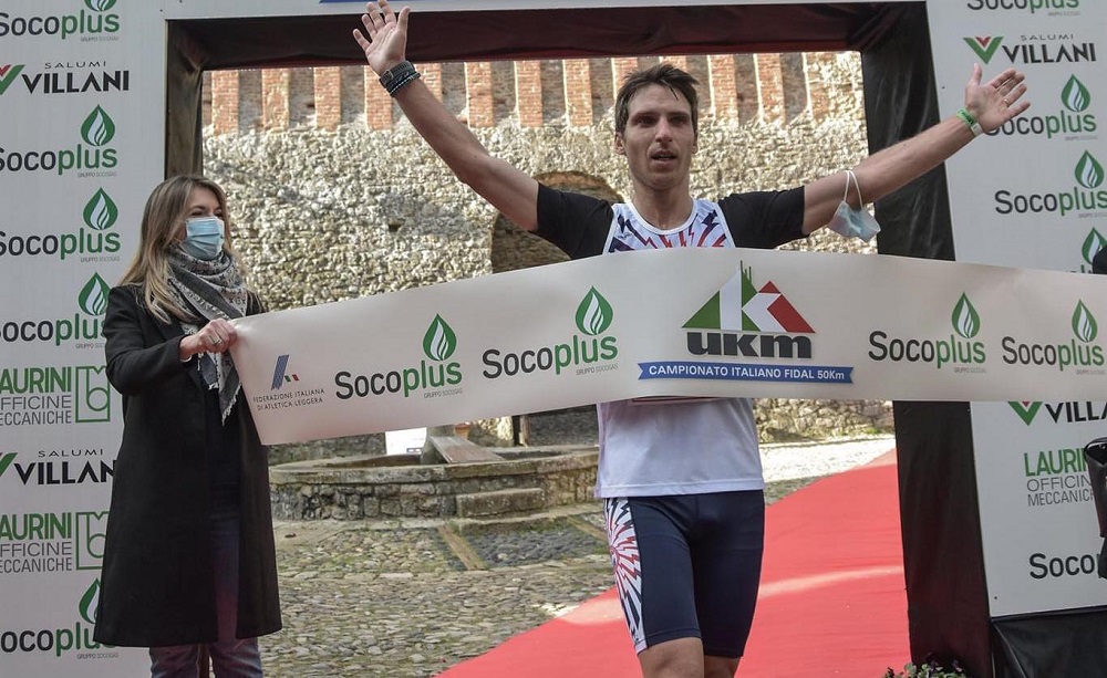 Stefano Emma, Campione Italiano 50km su strada