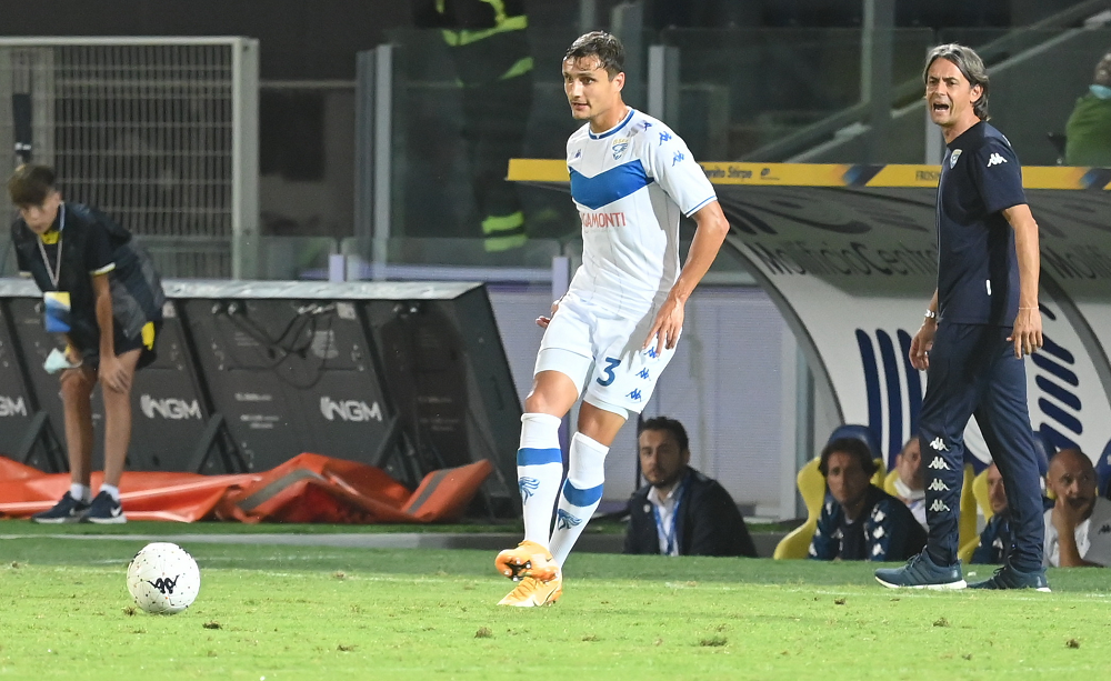 Ales Mateju e Filippo Inzaghi, Brescia - Foto Antonio Fraioli