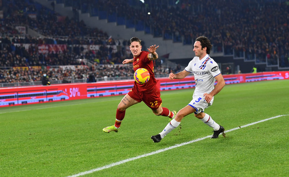 Nicolò Zaniolo e Tommaso Augello - Foto Antonio Fraioli