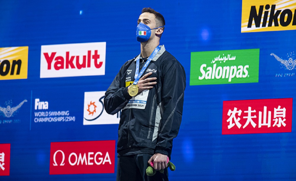 RAZZETTI Alberto ITA Swimming Abu Dhabi - United Arab Emirates 16/12/21 Etihad Arena FINA World Swimming Championships (25m) Photo Giorgio Perottino / Deepbluemedia / Insidefoto