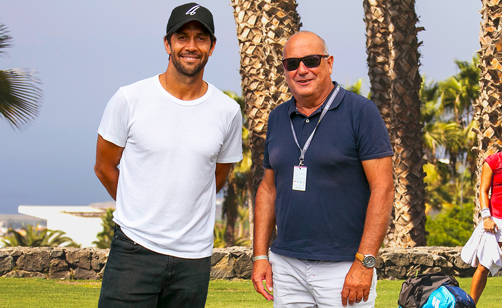 Fernando Verdasco e Marcello Marchesini - Foto Marta Magni/MEF Tennis Events