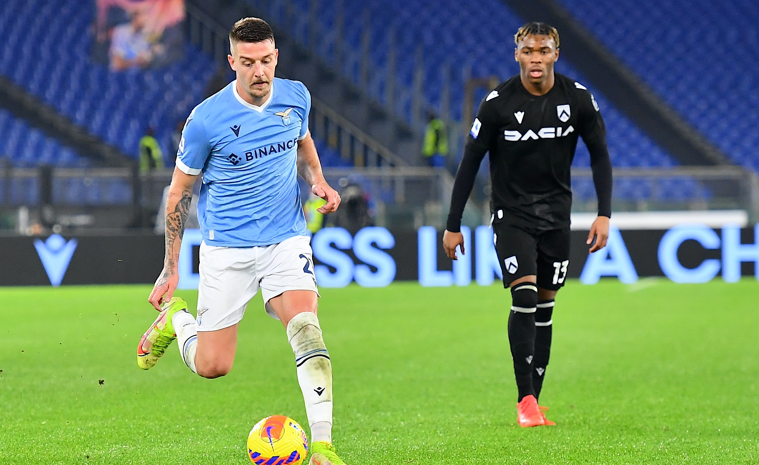 Milinkovic-Savic e Destiny Udogie