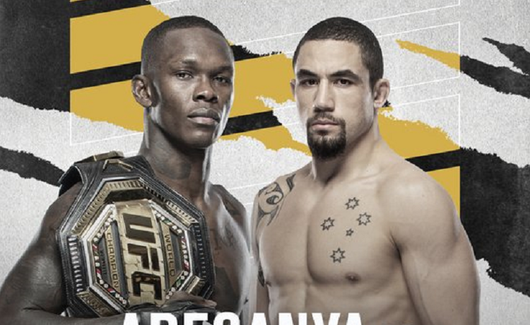 Locandina Ufc Adesanya - Whittaker