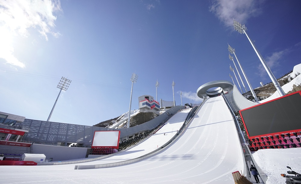 Salto con gli sci Olimpiadi