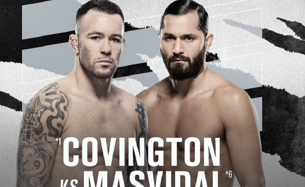 Locandina Covington vs Masvidal Ufc