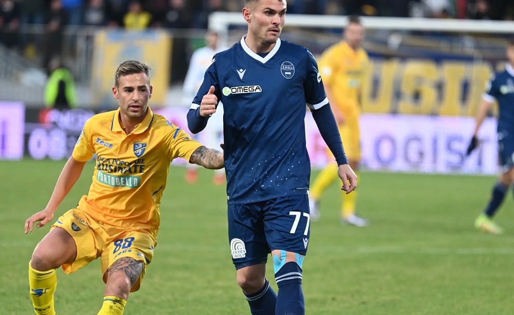 Federico Viviani e Matteo Ricci, Frosinone-Spal - Foto Antonio Fraioli