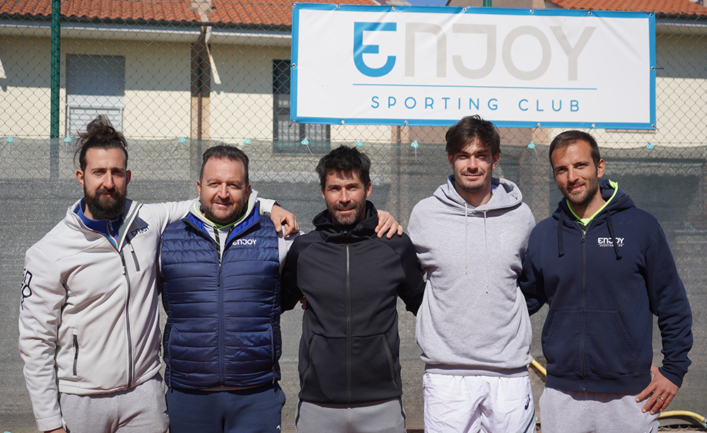 Giulio Zeppieri all'Enjoy Sporting Club