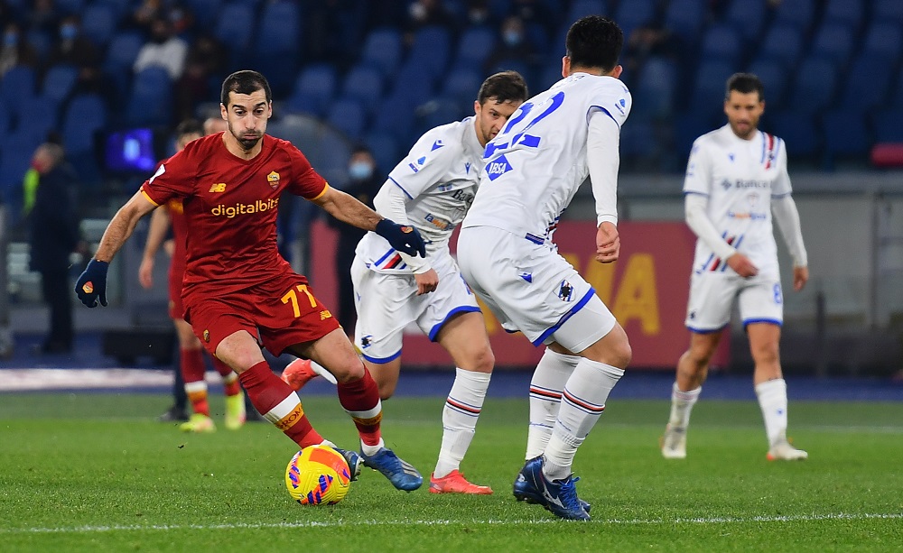 Henrikh Mkhitaryan, Roma - Foto Antonio Fraioli