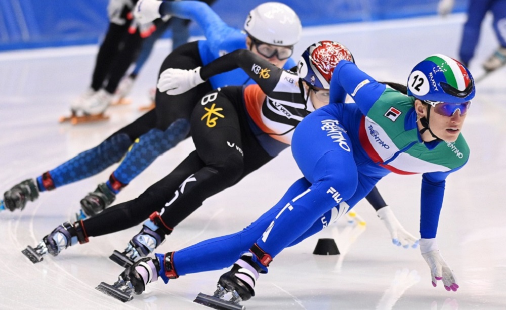 Cynthia Mascitto, short track - Foto Fisg