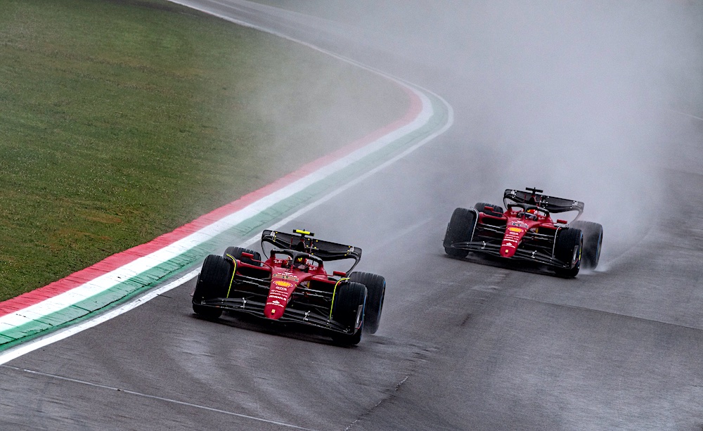 Charles Leclerc e Carlos Sainz