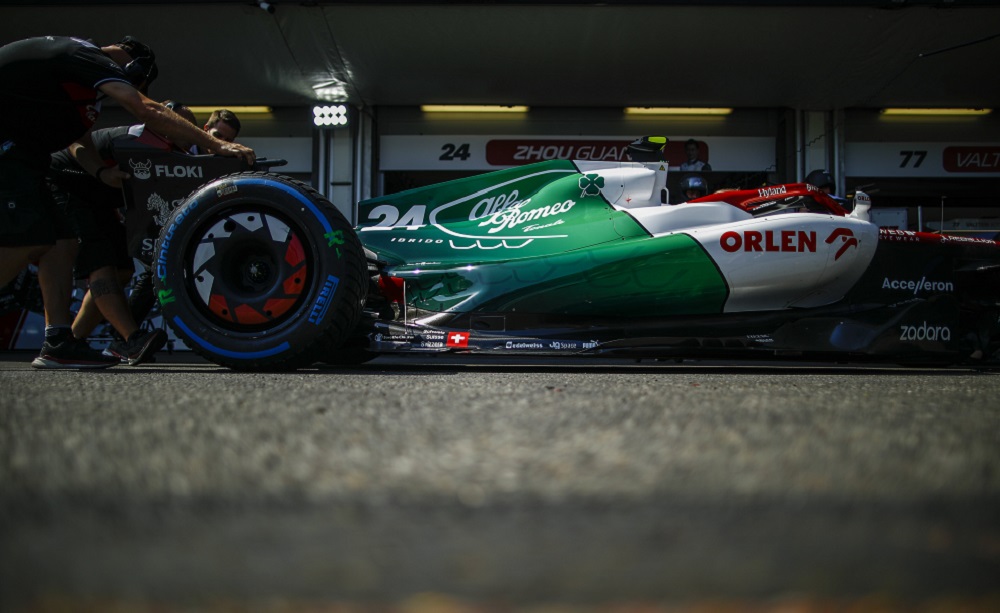 Alfa Romeo livrea tricolore