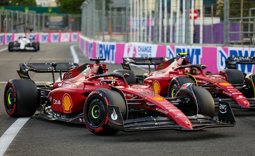 Charles Leclerc e Carlos Sainz