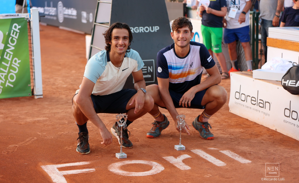 Lorenzo Musetti e Francesco Passaro