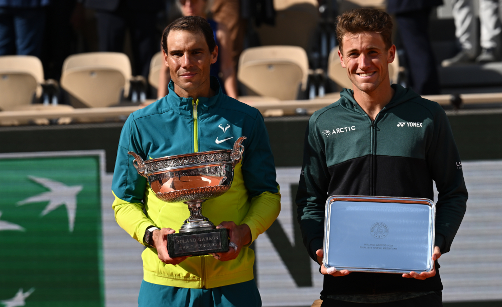 Rafa Nadal e Casper Ruud